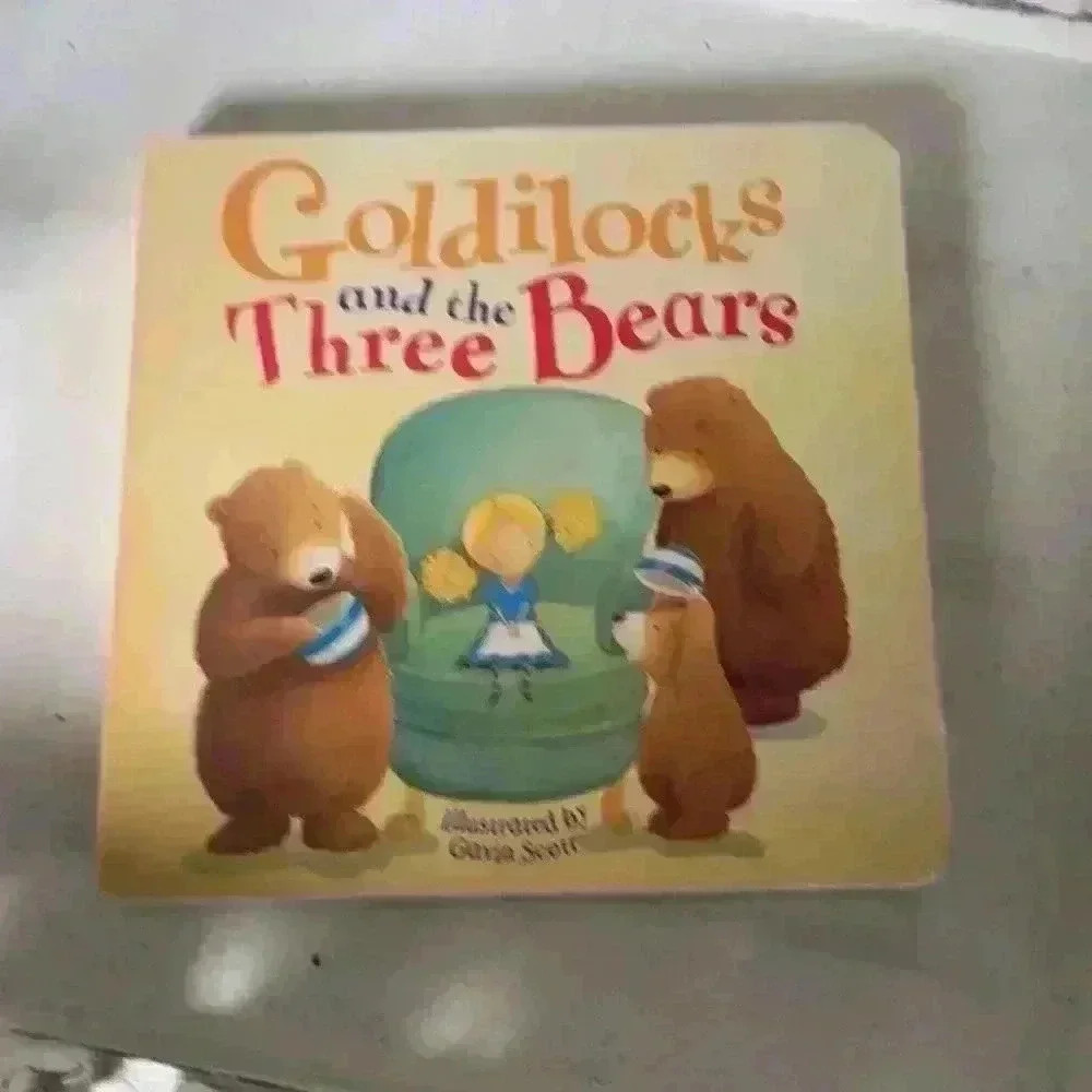 Goldilocks and the Three Bears Board Book- free w any purchase